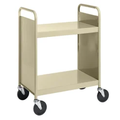 BioFit Book Truck w/ 3 Flat Top Shelves - 38