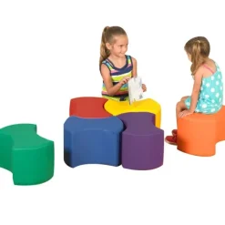 Childrens Factory Bowtie Soft Seating Set of 6^ Flexible Seating