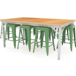 CEF Brainstorm Adjustable Workbench Table w/ Shop Top^ Makerspace & Shop