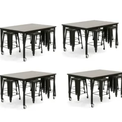 CEF Brainstorm Laminate Workbench Table & Stool Package Sets^ Activity Table & Chair Packages|Activity Tables & Chairs