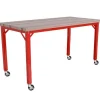 CEF Brainstorm Workbench Table w/ Butcher Block Tops^ Makerspace & Shop