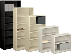 Hon Brigade Metal Bookcases^ Bookcases