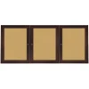 Ghent Bronze Aluminum Frame Bulletin Boards^ Enclosed Boards
