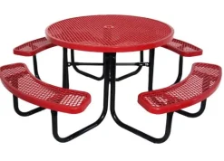 Caprock Budget Saver Round Outdoor Picnic Tables^ Picnic Tables|Outdoor Picnic