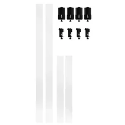 National Public Seating Butcher Block Height Adjustable Robotics Table with Bumper Kit^ Makerspace & Shop