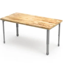 Smith System Butcher Block Interchange Table (30'' x 60'')^ Drafting|Makerspace & Shop
