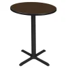 Regency Office Products Cain Base Round Barstool Height Cafe Tables by Regency^ Cafe Tables|Café