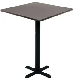 Regency Office Products Cain Square Barstool Height Cafe Tables by Regency^ Cafe Tables|Café