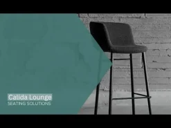 KI Calida 4-Leg Stool - 24" H^ Cafe Stools|Stools