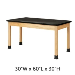Caprock Economy Science Lab Table with ChemGuard Top - 30
