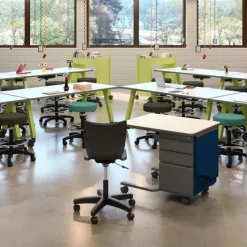 Smith System Cascade Mobile Teacher Workstations^ Teacher Desks|Instructor Desks