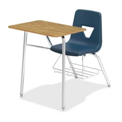 Virco Chair Desk with Bookrack^ Combo Chair Desks