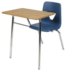 Virco Chair Desk without Bookrack^ Combo Chair Desks