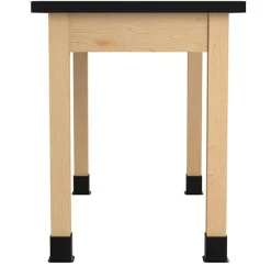 Diversified Spaces ChemGuard Maple Science Lab Table with Book Compartment (24'' D X 54'' W)^ Science|Science Tables