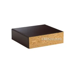 Diversified Spaces Chemguard Top, Hardwood Science Lab Table (21'' D X 60'' W)^ Science|Science Tables