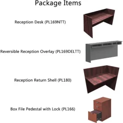 NDI Office Furniture Classic Series Reception Station^ Reception Desks