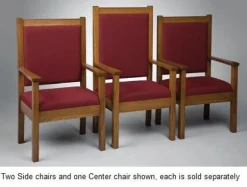 Trinity Classic Style Side Pulpit Clergy Chair^ Church