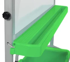Luxor Classroom Chart Stand with Storage Bins^ Mobile Reversible Boards