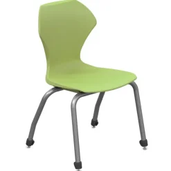 Marco Group Classroom Set- 20 Apex Stack Chairs (18'' - 5th-Adult) & 20 Dry Erase Desks (30'' x 20'')^ Activity Tables & Chairs|Activity Table & Chair Packages