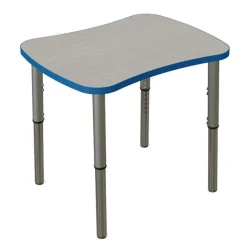 Tesco Classroom Set - 24 Bone Synergy Student Desks and Stack Chairs^ Desk & Chair Packages|Classroom Desks & Chairs