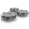 Smith System Classroom Set - 18 Diamond Desks & Flavors Chairs^ Collaborative Desks|Desk & Chair Packages