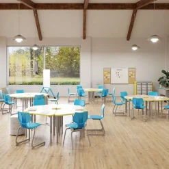 Smith System Classroom Set- 24 Elemental Triangle Desks & Flavors Chairs^ Collaborative Desks|Desk & Chair Packages