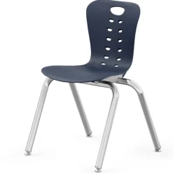 Tesco Classroom Set - 24 Fish Dry Erase Synergy Student Desks and Stack Chairs^ Desk & Chair Packages|Classroom Desks & Chairs