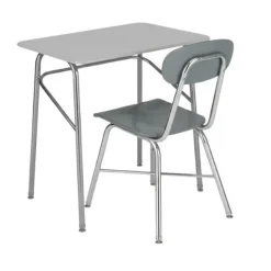 USACapitol Classroom Set - 24 Insight Student Desks & Legacy 510 Chairs Package^ Desk & Chair Packages|Classroom Desks & Chairs