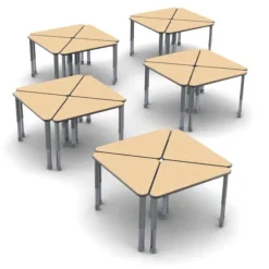 Smith System Classroom Set of 20 Wing Desks^ Desk & Chair Packages|Classroom Desks & Chairs