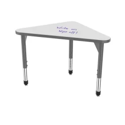 Marco Group Classroom Set - 8 Premier Dry Erase Triangle Desks & Apex Chairs (18