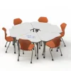 Marco Group Classroom Set - Premier Gem Dry Erase Desks & Apex Chair Package^ Desk & Chair Packages|Classroom Desks & Chairs