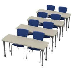 Marco Group Classroom Set - Premier Rectangle Desks (20