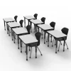 Marco Group Classroom Set - Premier Single Rectangle Desks & Apex Chairs Package^ Desk & Chair Packages|Classroom Desks & Chairs