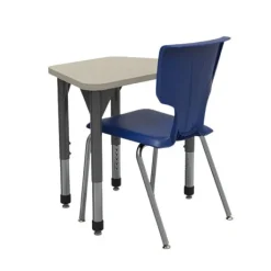 Marco Group Classroom Set - Premier Trapezoid Desks & Premier Chairs Package^ Desk & Chair Packages|Classroom Desks & Chairs