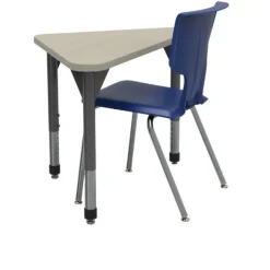 Marco Group Classroom Set - Premier Triangle Desks & Premier Chairs Package^ Desk & Chair Packages|Classroom Desks & Chairs