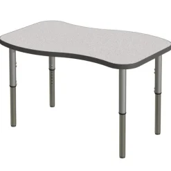 Tesco Classroom Set - 24 Ripple Synergy Student Desks and Stack Chairs^ Desk & Chair Packages|Classroom Desks & Chairs