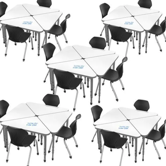 Marco Group Classroom Set - Student Desk & Apex Chair Package^ Desk & Chair Packages|Classroom Desks & Chairs