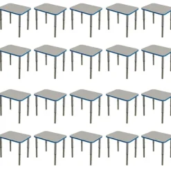 Tesco Classroom Set- 20 Synergy Single Student Desks^ Desk & Chair Packages|Classroom Desks & Chairs