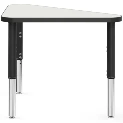 Tesco Classroom Set - 6 Triangle Synergy Dry Erase Synergy Student Desks and Stack Chairs^ Desk & Chair Packages|Classroom Desks & Chairs