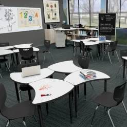 Mooreco Classroom X 20 Complete Classroom Dry Erase Package Sets^ Desk & Chair Packages|Classroom Desks & Chairs