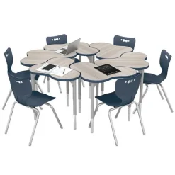 Mooreco Cloud 9 Desk (Small) & Hierarchy Chair Packages^ Desk & Chair Packages|Classroom Desks & Chairs