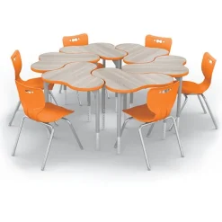 Mooreco Cloud 9 Desk (Small) & Hierarchy Chair Packages^ Desk & Chair Packages|Classroom Desks & Chairs