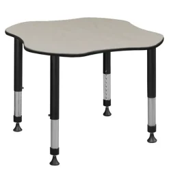 Regency Office Products Clover Height Adjustable Classroom Desk (30
