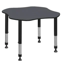 Regency Office Products Clover Height Adjustable Classroom Desk (30