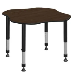 Regency Office Products Clover Height Adjustable Classroom Desk (30