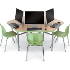 Smith System Cluster Work Center (35'' x 80'')^ Computer Lab