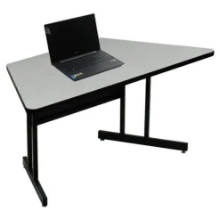 Correll Collaborative Trapezoid Computer Tables^ Computer Lab
