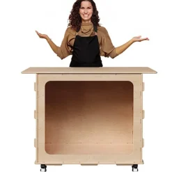Fern Kids Collapsible Teacher Cart^ Mobile Cabinets|Storage Carts