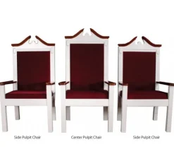 Trinity Colonial Style Side Pulpit Clergy Chair^ Church