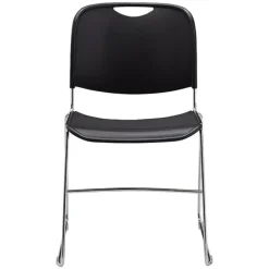 National Public Seating Compact Stack Chair^ Plastic Stacking Chairs|Tablet Arm